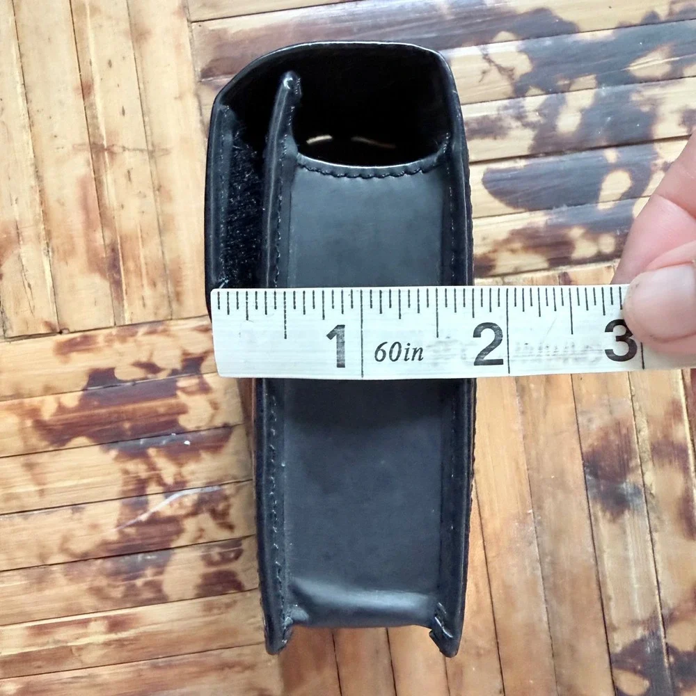 Sony Camera Case Small Black Good Leather Belt Loop Pouch Accessory